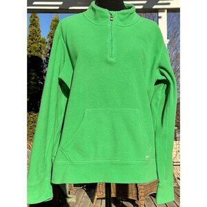 Under Armour 1/4 Zip Fleece Pullover‎ Size Lg Green Outdoors Lightweight Sporty